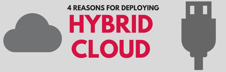 4 Reasons for Deploying Hybrid Cloud Infographic