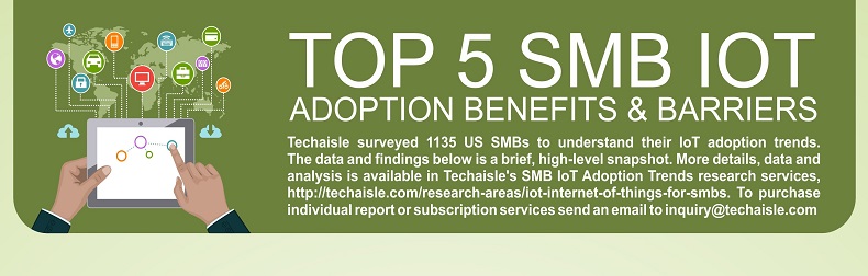 Top 5 SMB IoT Adoption Trends & Benefits Infographic