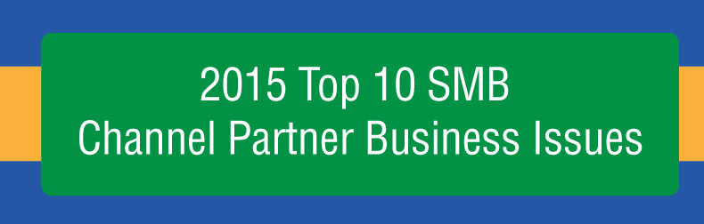 2015 SMB Channel Partner Business Issues Infographic