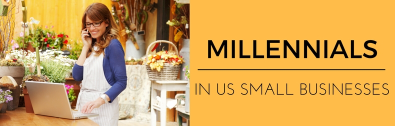 Percent Millennials in US Small Businesses