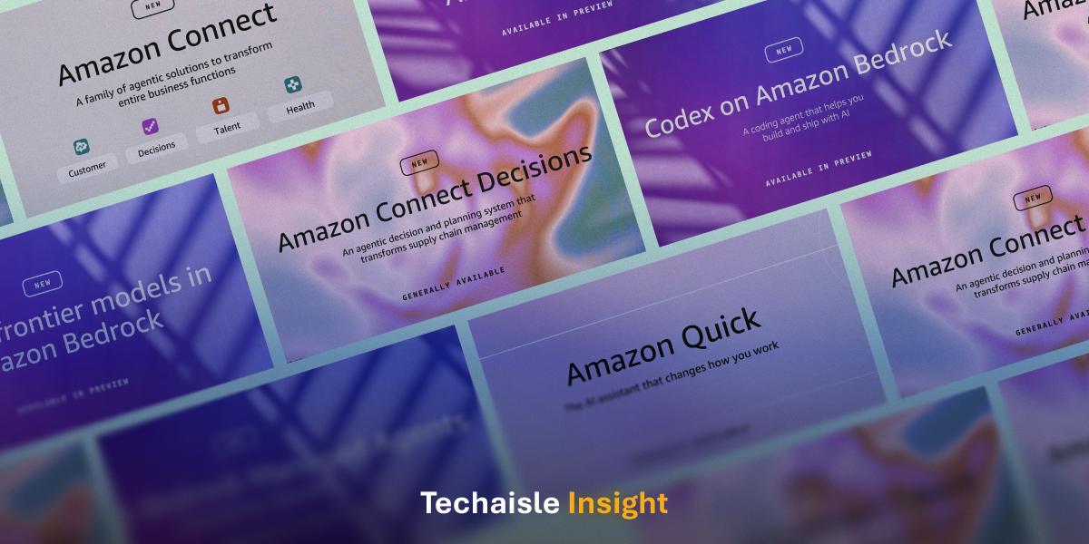 techaisle aws connect announcements
