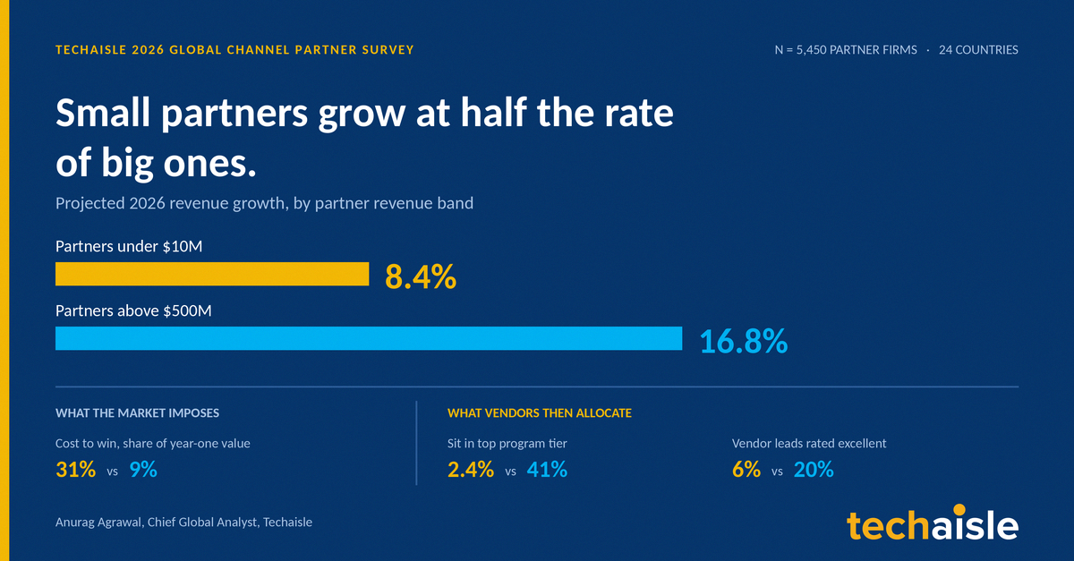 techaisle small partner growth gap