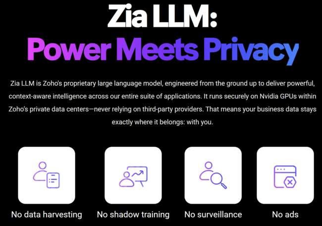 techaisle zoho ai llm blog